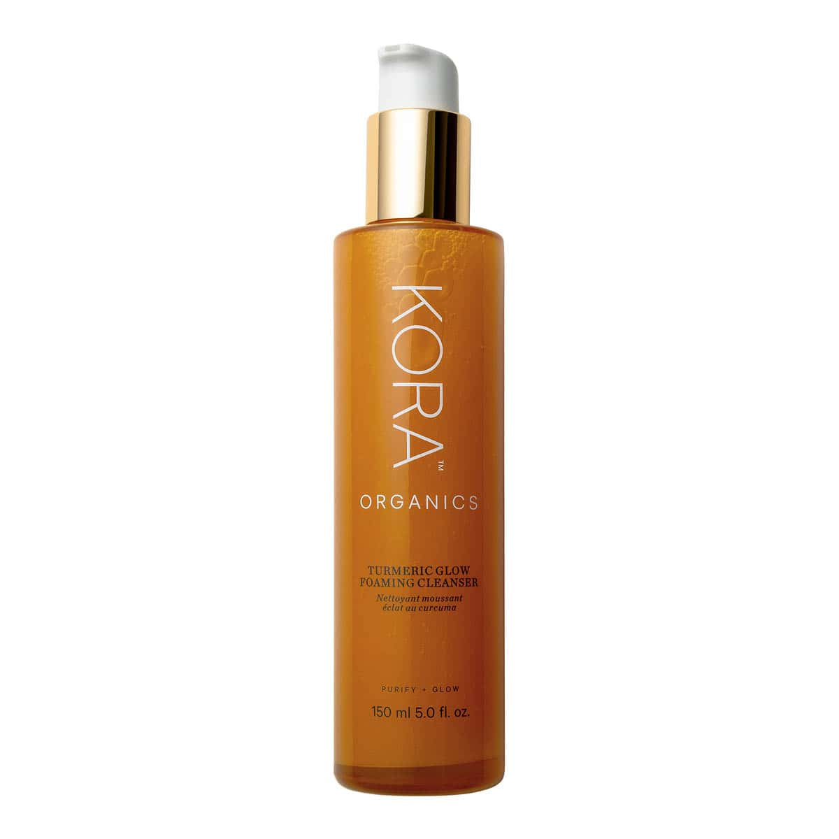 KORA Organics Turmeric Glow Foaming Cleanser | Nourished Life AU