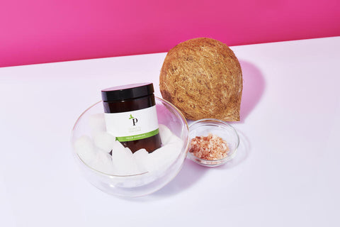 All About the Pollen Coconut Ice Body Scrub