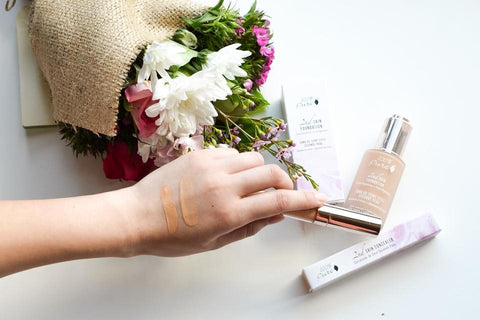 How the 100% Pure 2nd Skin Foundation Works!