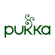 Green Pukka logo on a white background.