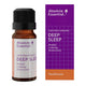 Absolute Essential Deep Sleep certified organic product with bottle and packaging on a white background.