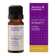 Absolute Essential Certified Organic Vitality oil bottle and packaging on a white background.