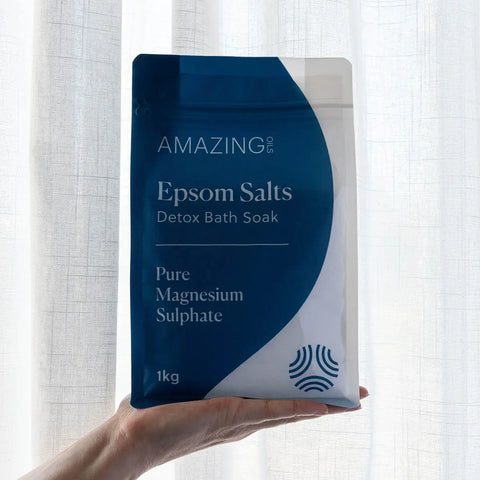 Epsom Salts Detox Bath Soak - Pure Magnesium Sulphate