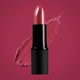 Remarkably red lipstick swatch on a background of the same colour.