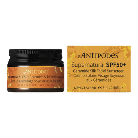 Supernatural SPF50+ Ceramide Silk Sunscreen