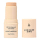 Avocado Zinc SPF50 Natural Concealer stick in Light-Medium. Light beige packaging. 