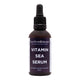 Bottle of Vitamin Sea Serum by barefootskincare on a white background