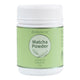 Jar of BioBalance Matcha Powder on a white background