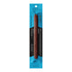 A single beef jerky stick in a blue and black package.