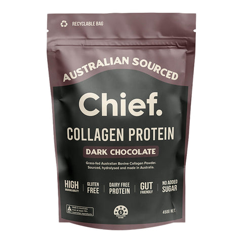 Grass-Fed Collagen Protein Powder - Dark Chocolate