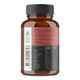 Back of Beef Liver, Heart and Kidney Capsules container showing ingredients and nutritional information.