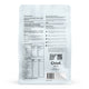 Back of whey protein - creamy vanilla with product & nutritional information.