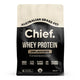 Chief Whey Protein - Unflavoured 900g package on a white background.