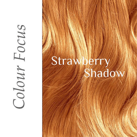 Strawberry Shadow hair colour swatch, strawberry blonde.