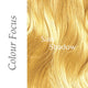 Sun Shadow hair colour swatch, warm golden blonde.
