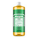 Dr. Bronner's Magic Soap Almond 946ml bottle with green label & white text on a white background.