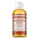 Dr. Bronner's 18-in-1 Pure-Castile Magic Soap - Eucalyptus 59ml bottle on a white background.