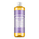 Dr. Bronner's Magic Soap 473ml bottle with lavender scent on a white background