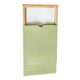 Green package of laundry detergent sheets in a cardboard box with sleeve. Plastic free. Clean cotton fragrance. 