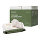 3 packs of 70 eco-friendly goat milk baby wipes, staged in front of Ecoriginals carton on a white background. 