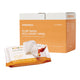 3 packs of 70 eco-friendly manuka honey baby wipes, staged in front of Ecoriginals carton on a white background. 
