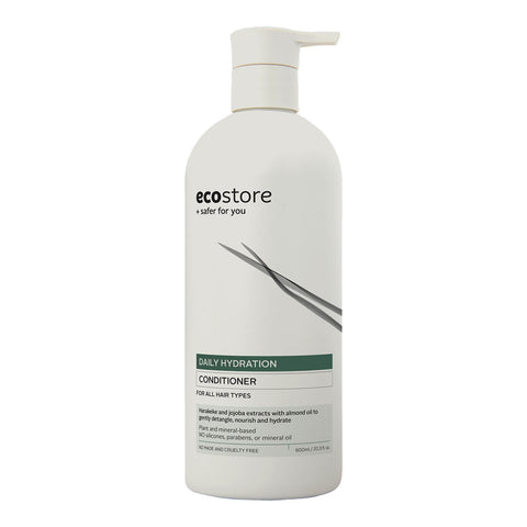 ecstore daily hydration conditioner in a 600ml bottle.