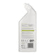 Back of lemon lime toilet cleaner bottle showing ingredients, directions & product benefits.