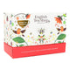 English Tea Shop gift box with a white top panel decorated with festive illustrations.