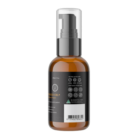 Hemp Seed Oil for Dogs - Turmeric & Black Pepper