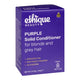Ethique Purple Solid Conditioner for Blonde and Grey Hair 60g box, vegan bar with eco-friendly packaging.