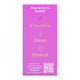Right side of Ethique Smoothing Solid Conditioner for Frizzy Hair 60g box, showing product highlights.