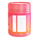 Back view of eve wellness a juicy dose of creatine + b12 showing directions, storage and other product information.
