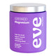 Purple container of Eve Wellness magnesium supplement, 60 vege hard capsules. 