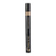 Eyebrow pencil with black and gold design on a white background.