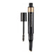 Eyebrow pencil with brush on a white background