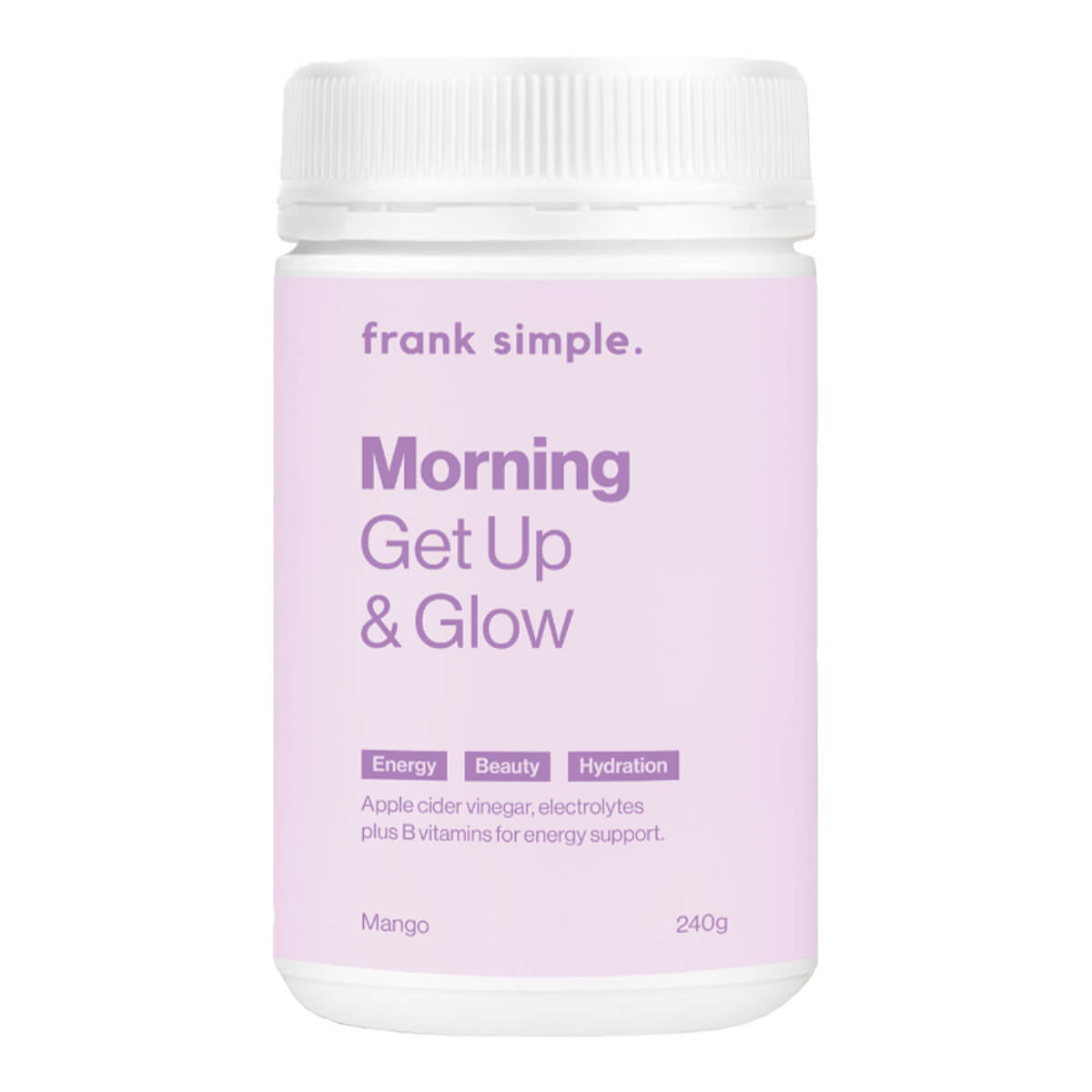Frank Simple Morning Get Up & Glow | Nourished Life AU