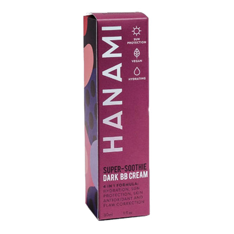 Hanami Super-Soothe Dark BB Cream packaging on a white background