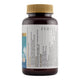 Side of activated b complex supplement bottle label with gold cap on a white background