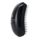 Black hairbrush with 'Holistic Hair' branding on a white background.