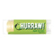 Hurraw! apple lip balm on a white background