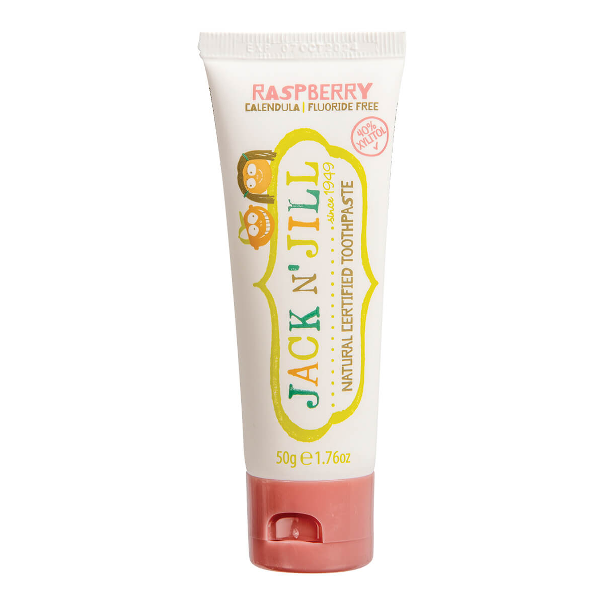 Jack N Jill Natural Toothpaste - Raspberry | Nourished Life AU