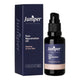 30ml pump bottle of pure rejuvenation oil for normal to dry skin, next to a dark purple box.