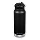 Klean Kanteen TK Wide Insulated Water Bottle 946ml Twist Cap - Black. 