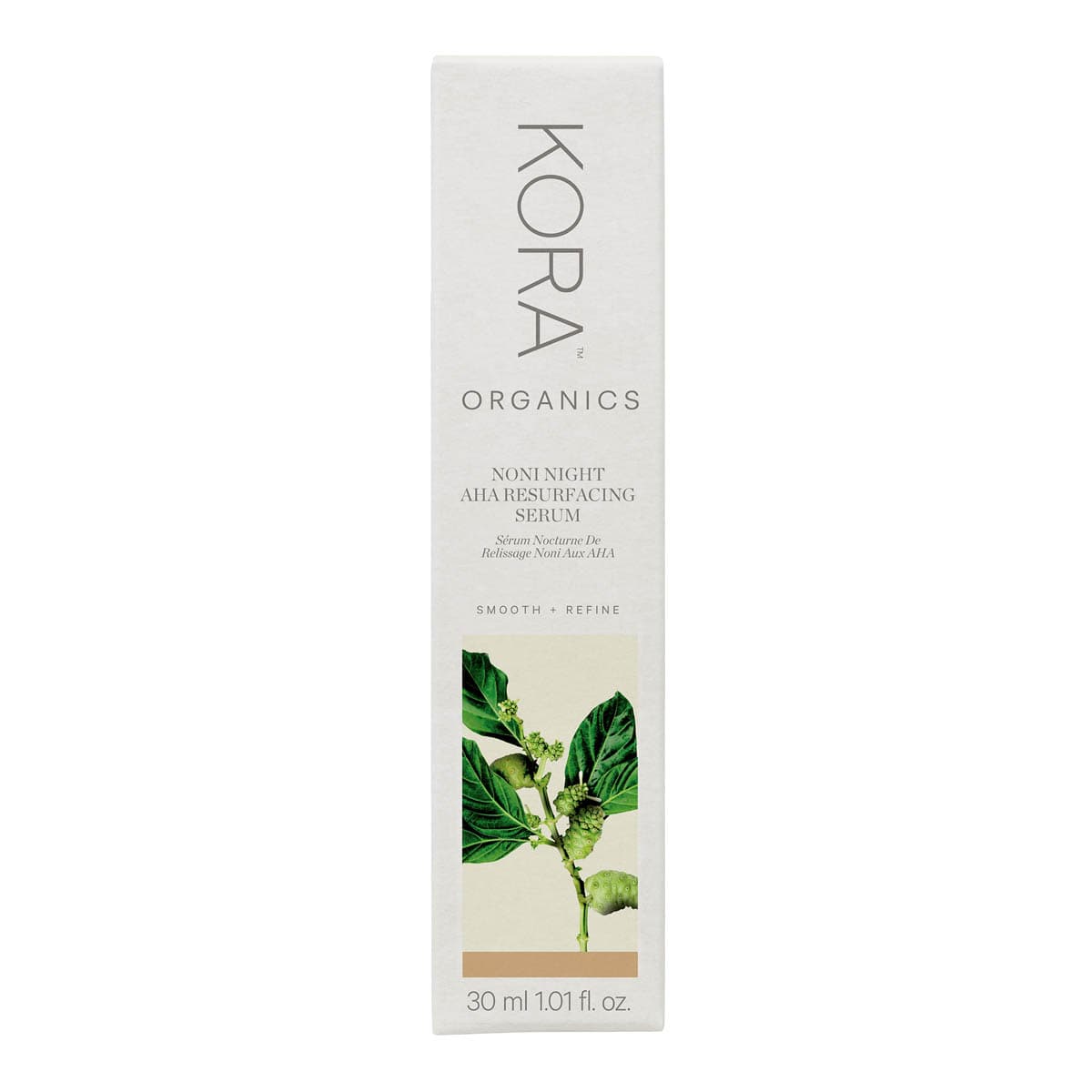KORA Organics Noni Night AHA Resurfacing Serum | Nourished Life AU