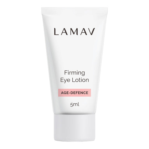 Tube of LAMAV Firming Eye Lotion Age-Defence 5ml.