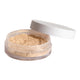 Open container of lamav loose powder mineral foundation in the shade - light.