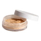 Open container of lamav loose powder mineral foundation in the shade -medium.