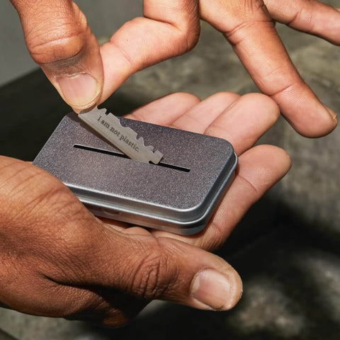 Razor Blade Recycling Tin