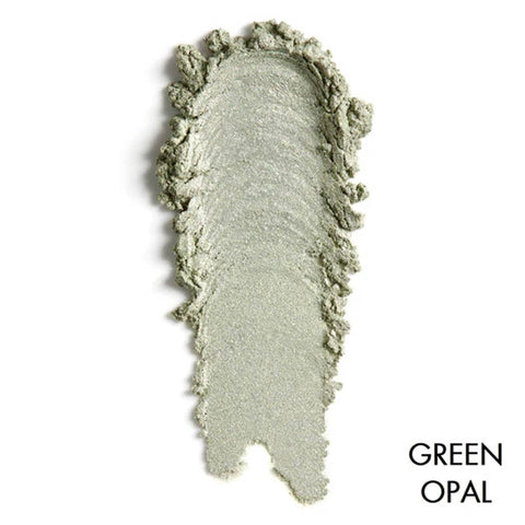 Green opal 'shimmery pale green' eye shadow swatch