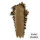 Khaki sparkle eye shadow swatch